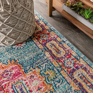 Bpl bohemian Flair Boho Vintage Medallion Area Rug